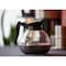 Service Ideas Coffee Decanter with removable orange ID, 1.8 L, Clear/Stainless PCB18 - alternate 2